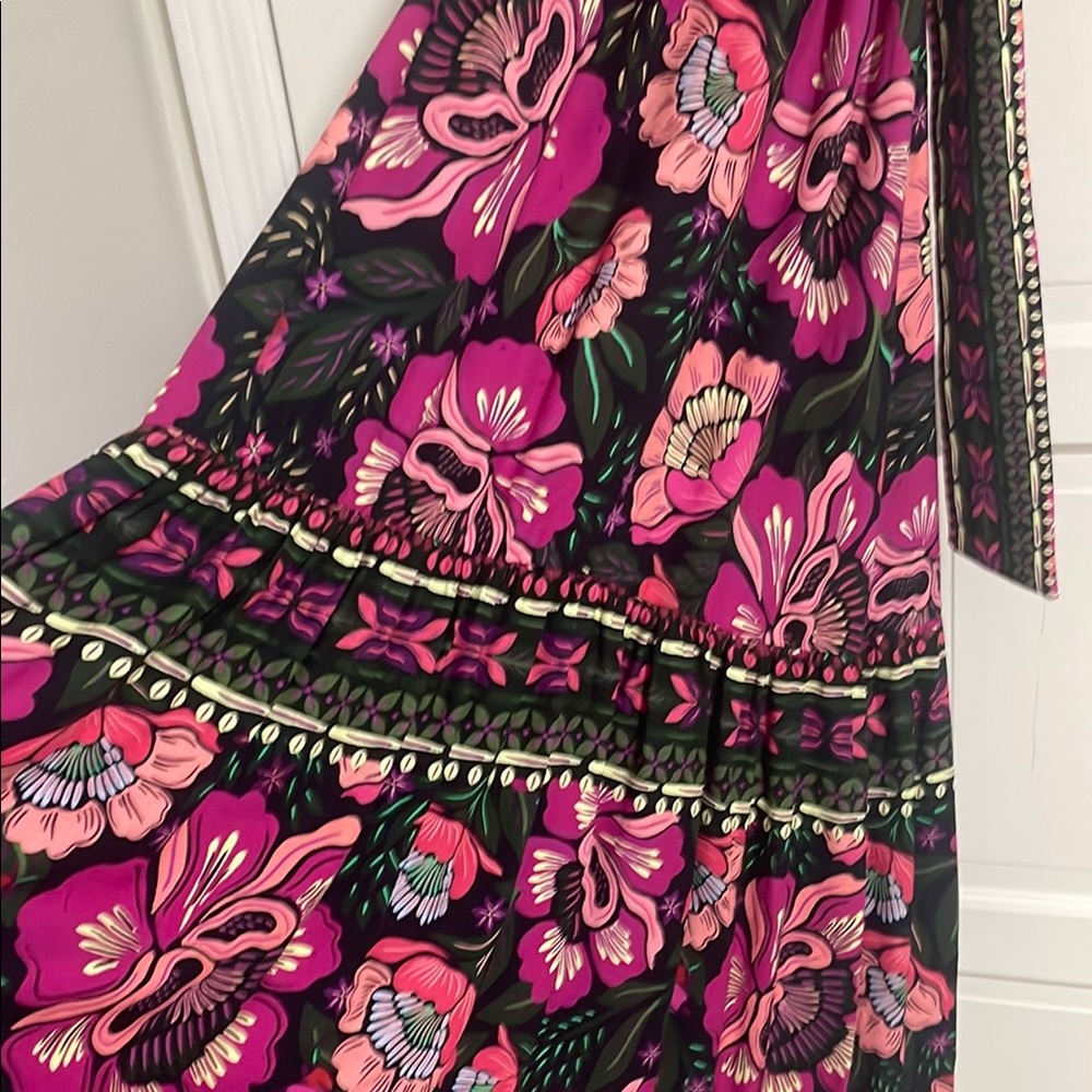 Farm Rio Flowers Garden Maxi dress - Picture 7 of 12
